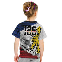 Philippines 126th Independence Day Kid T Shirt Pilipinas Hunyo 12 Maligayang Araw ng Kalayaan LT9 - Polynesian Pride