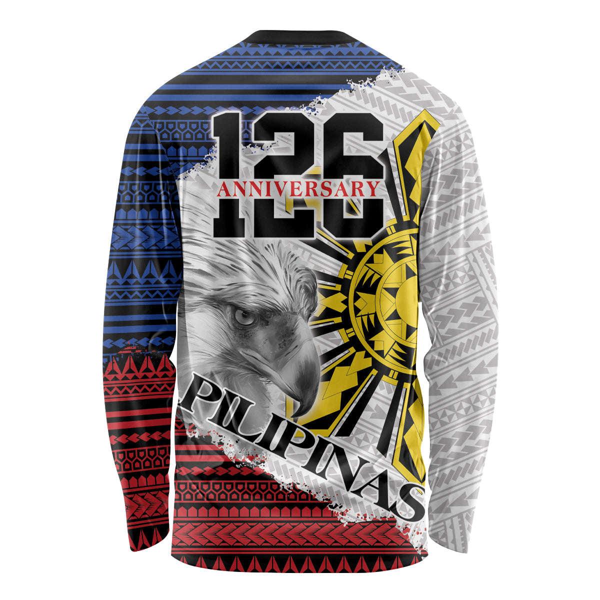 Philippines 126th Independence Day Long Sleeve Shirt Pilipinas Hunyo 12 Maligayang Araw ng Kalayaan LT9 - Polynesian Pride