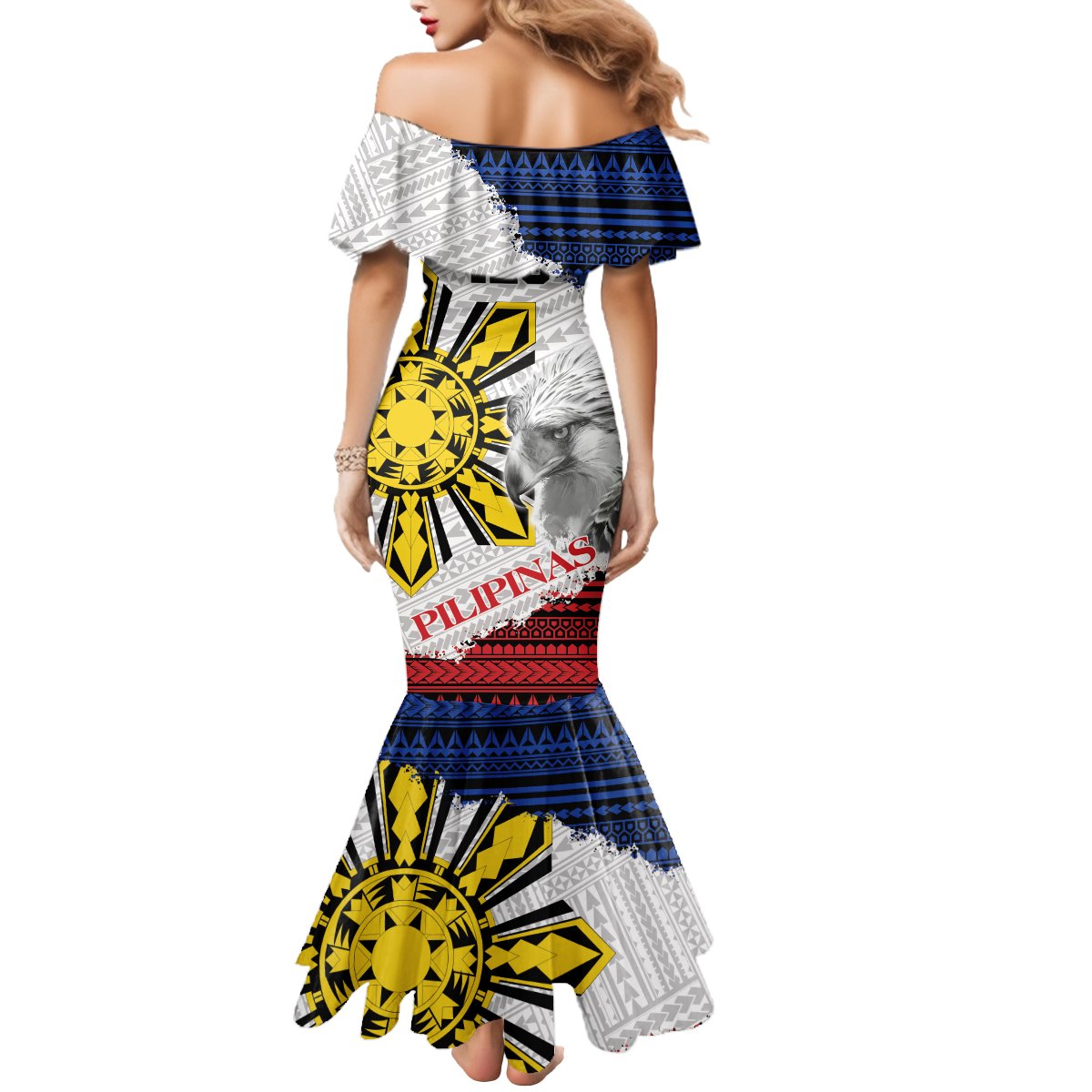 Philippines 126th Independence Day Mermaid Dress Pilipinas Hunyo 12 Maligayang Araw ng Kalayaan LT9 - Polynesian Pride