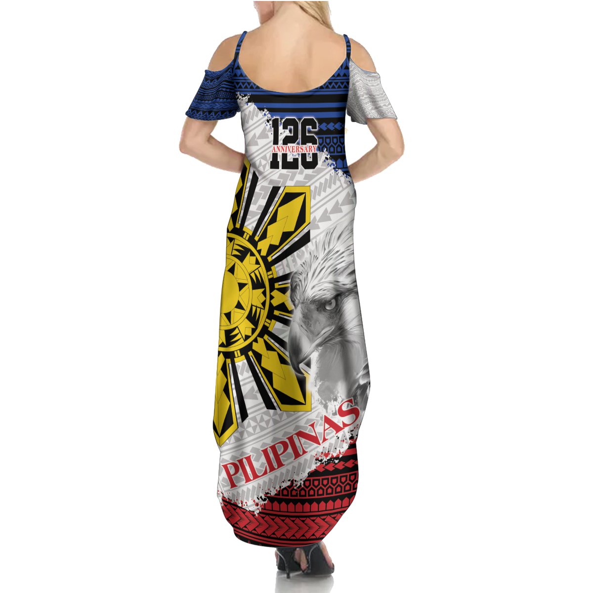 Philippines 126th Independence Day Summer Maxi Dress Pilipinas Hunyo 12 Maligayang Araw ng Kalayaan LT9 - Polynesian Pride