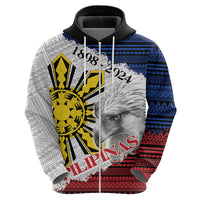 Philippines 126th Independence Day Zip Hoodie Pilipinas Hunyo 12 Maligayang Araw ng Kalayaan LT9 - Polynesian Pride