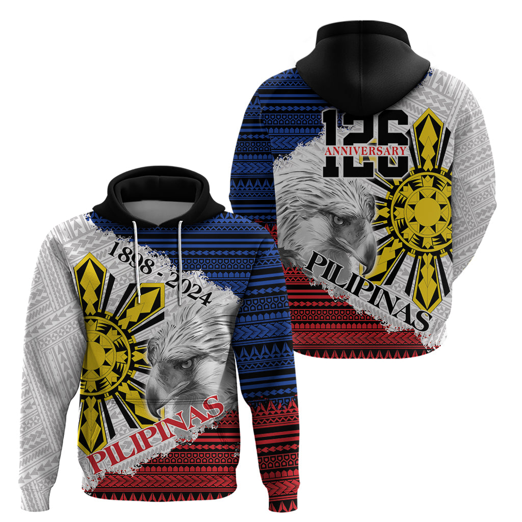 Philippines 126th Independence Day Zip Hoodie Pilipinas Hunyo 12 Maligayang Araw ng Kalayaan LT9 - Polynesian Pride