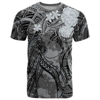 Pacific Beauty Girl T Shirt Black Polyneisan Tribal Vintage Motif
