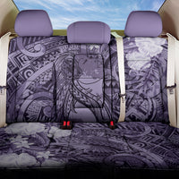 Pacific Beauty Girl Back Car Seat Cover Violet Polyneisan Tribal Vintage Motif LT9 One Size Violet - Polynesian Pride