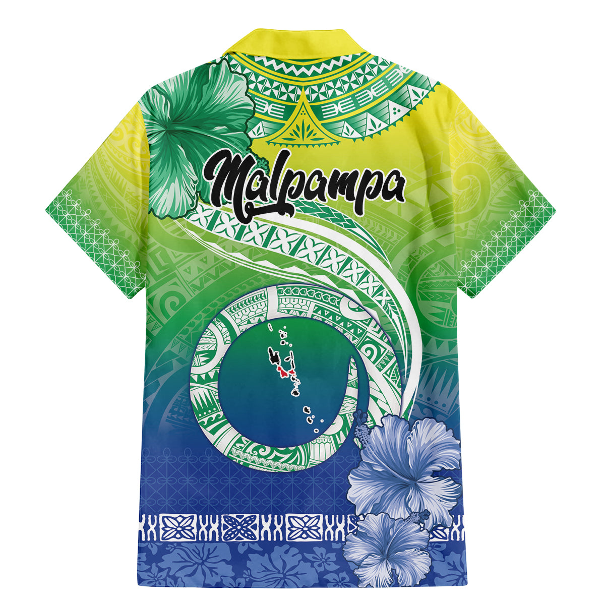 Malpampa Vanuatu Family Matching Mermaid Dress and Hawaiian Shirt Hibiscus Sand Drawing with Pacific Pattern LT9 - Polynesian Pride