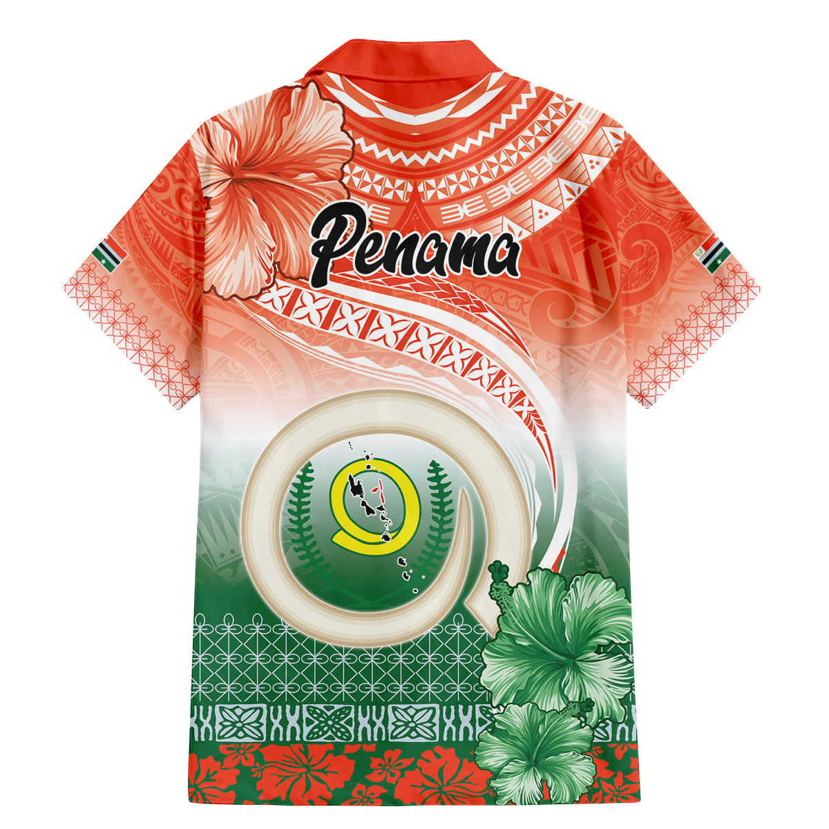 Penama Vanuatu Family Matching Mermaid Dress and Hawaiian Shirt Hibiscus Sand Drawing with Pacific Pattern LT9 - Polynesian Pride