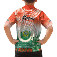Penama Vanuatu Family Matching Tank Maxi Dress and Hawaiian Shirt Hibiscus Sand Drawing with Pacific Pattern LT9 - Polynesian Pride