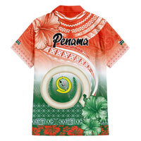 Penama Vanuatu Hawaiian Shirt Hibiscus Sand Drawing with Pacific Pattern