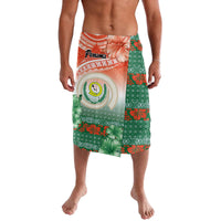 Penama Vanuatu Lavalava Hibiscus Sand Drawing with Pacific Pattern