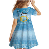 Sanma Vanuatu Family Matching Mermaid Dress and Hawaiian Shirt Hibiscus Sand Drawing with Pacific Pattern LT9 - Polynesian Pride