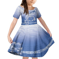 Shefa Vanuatu Family Matching Mermaid Dress and Hawaiian Shirt Hibiscus Sand Drawing with Pacific Pattern