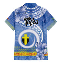 Tafea Vanuatu Family Matching Mermaid Dress and Hawaiian Shirt Hibiscus Sand Drawing with Pacific Pattern LT9 - Polynesian Pride