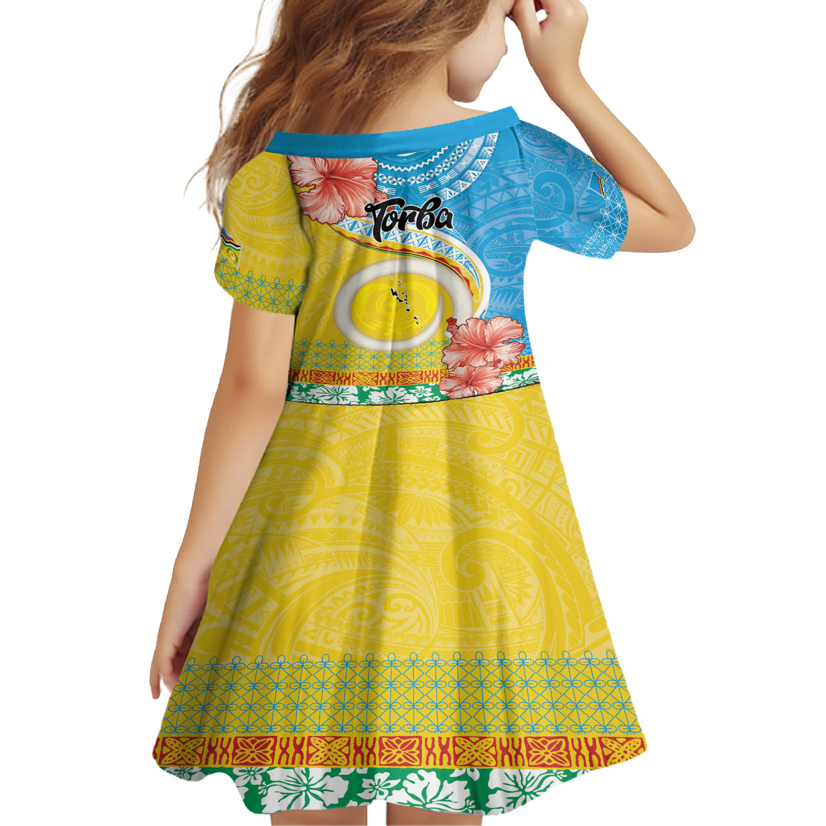 Torba Vanuatu Family Matching Long Sleeve Bodycon Dress and Hawaiian Shirt Hibiscus Sand Drawing with Pacific Pattern LT9 - Polynesian Pride
