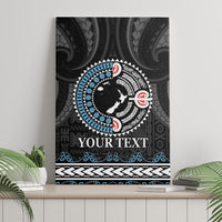 Custom Fiji and New Zealand Canvas Wall Art Maori Fern Mix Tapa Tribal Unique LT9 - Polynesian Pride