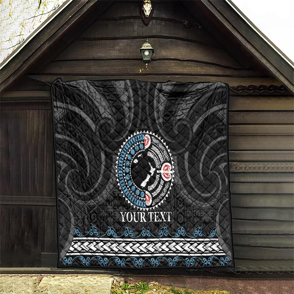Custom Fiji and New Zealand Quilt Maori Fern Mix Tapa Tribal Unique LT9 - Polynesian Pride