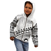 Custom Fiji Rugby Cibi Dance Kid Hoodie Create History World Cup Sevens LT9 - Polynesian Pride