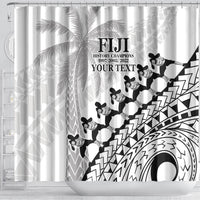 Custom Fiji Rugby Cibi Dance Shower Curtain Create History World Cup Sevens LT9 - Polynesian Pride