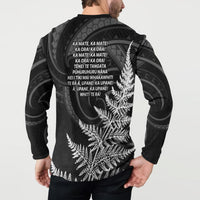 New Zealand Black Fern 7s Button Sweatshirt History World Cup Sevens