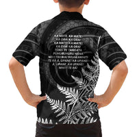 New Zealand Black Fern 7s Family Matching Puletasi and Hawaiian Shirt History World Cup Sevens LT9 - Polynesian Pride