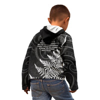 New Zealand Black Fern 7s Kid Hoodie History World Cup Sevens LT9 - Polynesian Pride