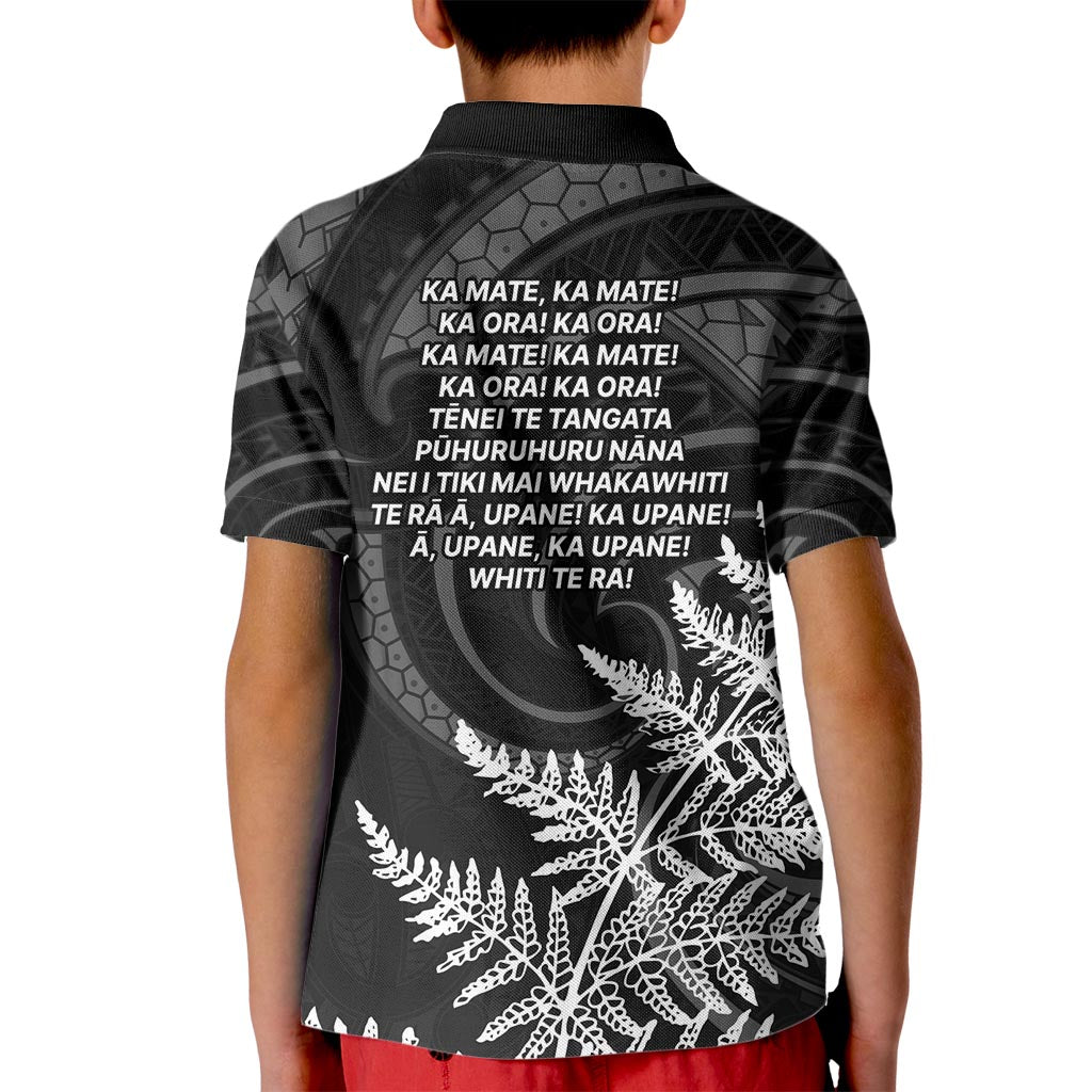 New Zealand Black Fern 7s Kid Polo Shirt History World Cup Sevens LT9 - Polynesian Pride
