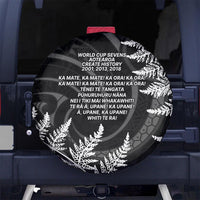 New Zealand Black Fern 7s Spare Tire Cover History World Cup Sevens LT9 - Polynesian Pride