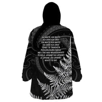 New Zealand Black Fern 7s Wearable Blanket Hoodie History World Cup Sevens LT9 - Polynesian Pride
