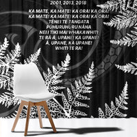New Zealand Black Fern 7s Window Curtain History World Cup Sevens LT9 - Polynesian Pride