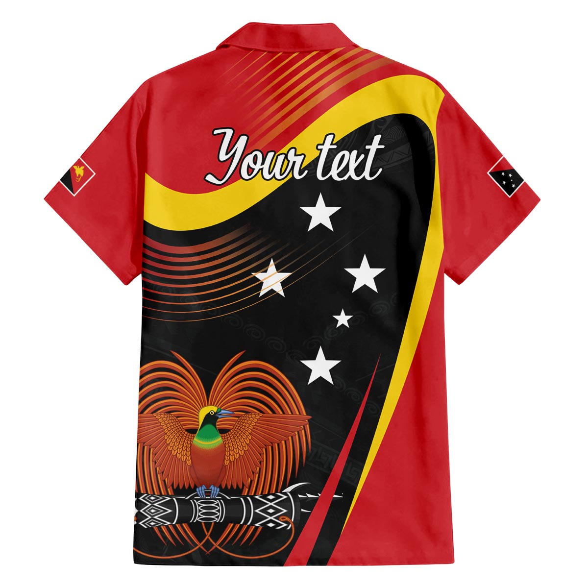 Personalised Papua Niugini Tok Pisin Wik Family Matching Off The Shoulder Long Sleeve Dress and Hawaiian Shirt LT9 - Polynesian Pride