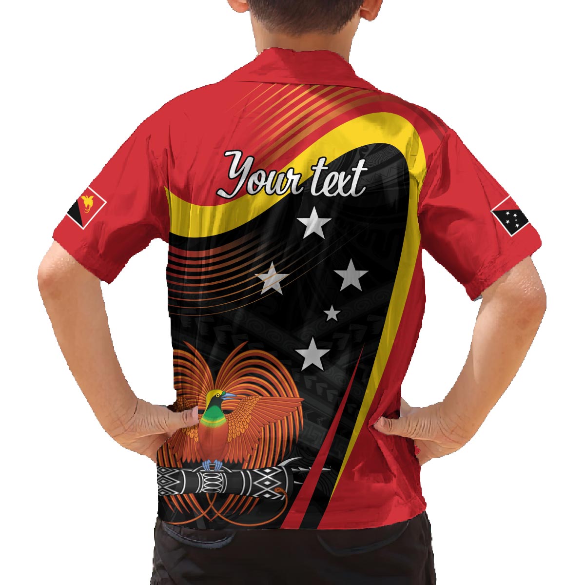 Personalised Papua Niugini Tok Pisin Wik Family Matching Puletasi and Hawaiian Shirt LT9 - Polynesian Pride