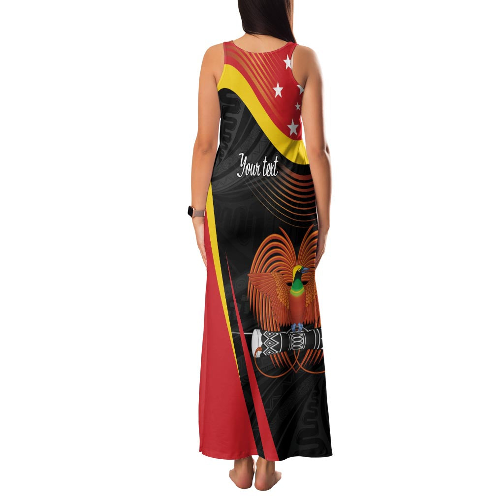 Personalised Papua Niugini Tok Pisin Wik Family Matching Tank Maxi Dress and Hawaiian Shirt LT9 - Polynesian Pride