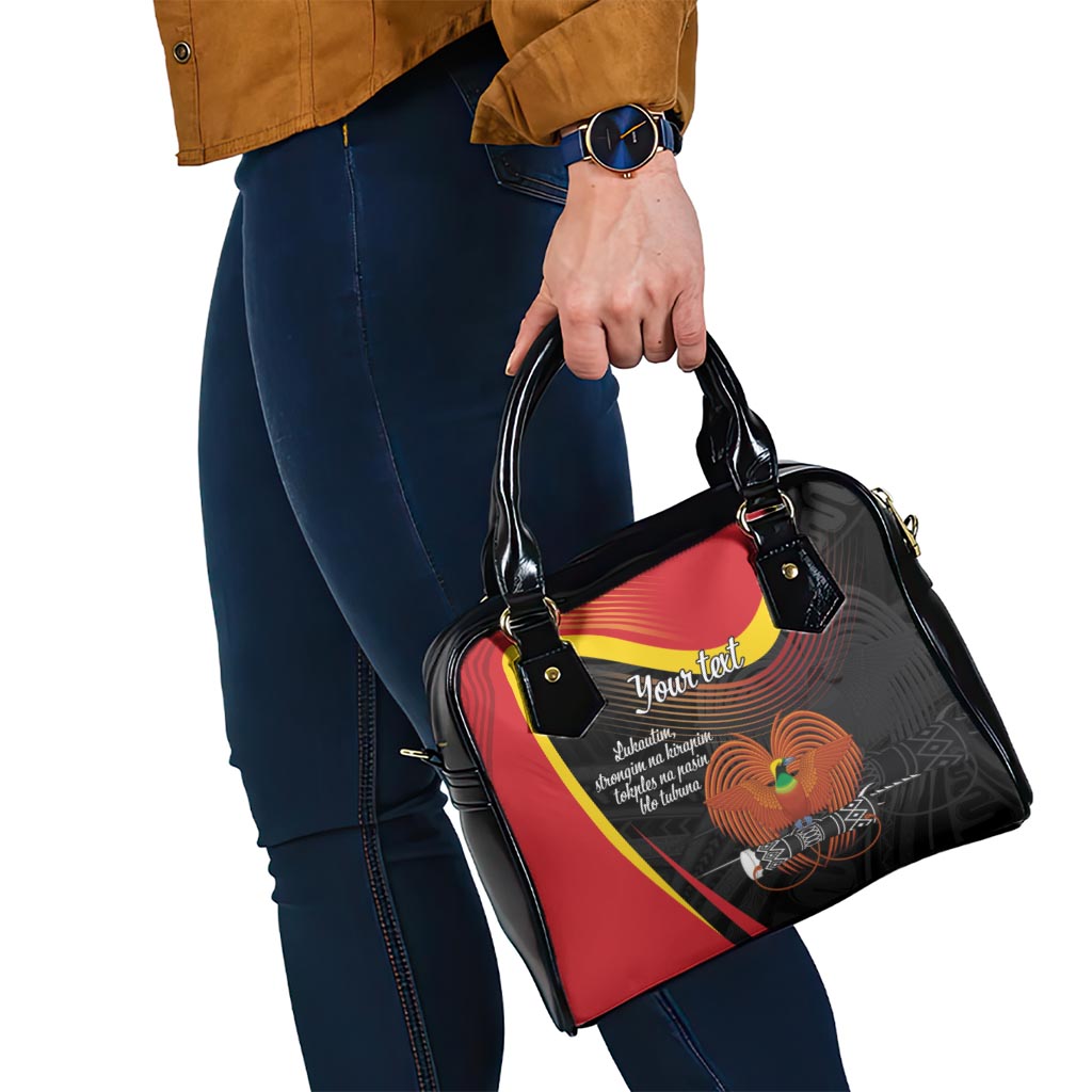 Personalised Papua Niugini Tok Pisin Wik Shoulder Handbag