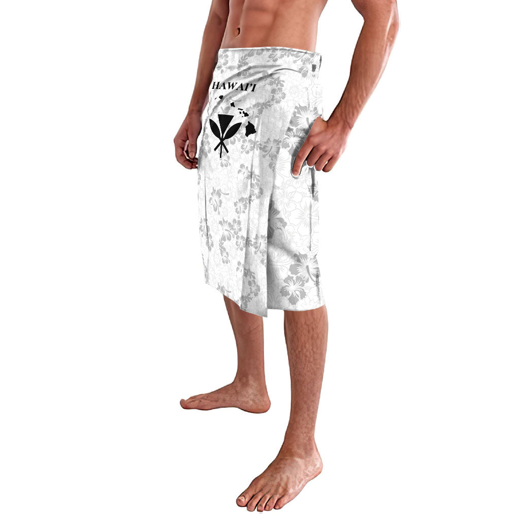 Hawaii Lei Kamehameha Lavalava Ke'oke'o Seamless Pattern Hibiscus Flower