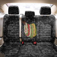 Hawaii Lei Kamehameha Back Car Seat Cover Ele'ele Seamless Pattern Hibiscus Flower LT9 - Polynesian Pride