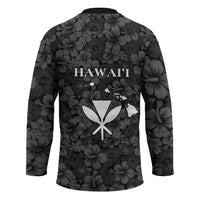 Hawaii Lei Kamehameha Hockey Jersey Ele'ele Seamless Pattern Hibiscus Flower