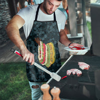 Hawaii Lei Kamehameha Apron Uliuli Seamless Pattern Hibiscus Flower