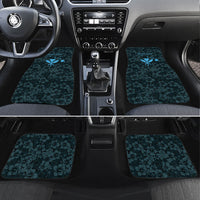 Hawaii Lei Kamehameha Car Mats Uliuli Seamless Pattern Hibiscus Flower