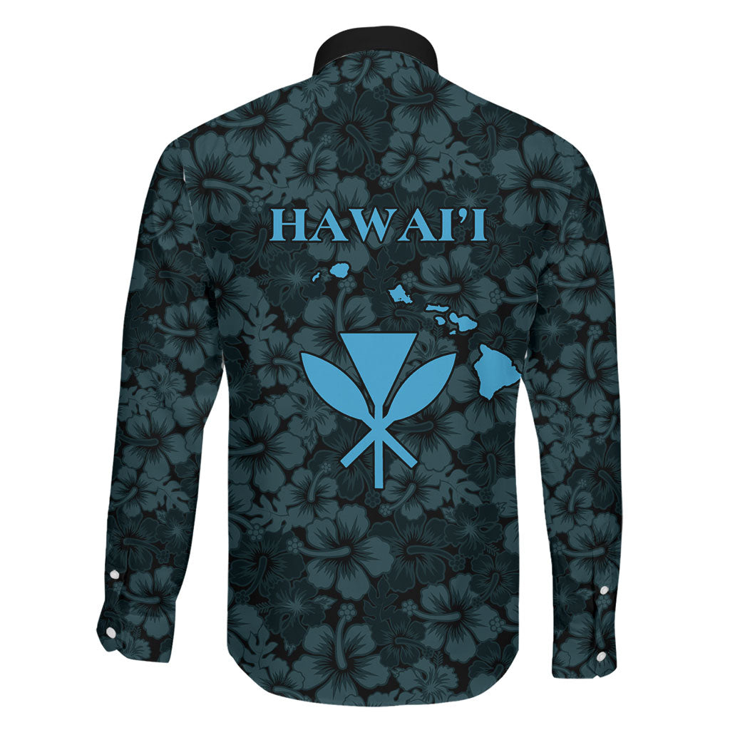 Hawaii Lei Kamehameha Family Matching Summer Maxi Dress and Hawaiian Shirt Uliuli Seamless Pattern Hibiscus Flower LT9 - Polynesian Pride