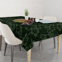 Hawaii Lei Kamehameha Tablecloth Oma'oma'o Seamless Pattern Hibiscus Flower LT9 - Polynesian Pride