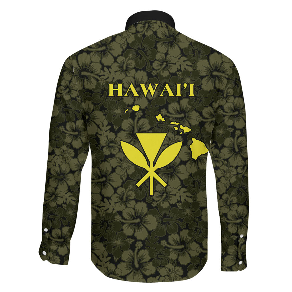 Hawaii Lei Kamehameha Family Matching Off Shoulder Short Dress and Hawaiian Shirt Melemele Seamless Pattern Hibiscus Flower LT9 - Polynesian Pride