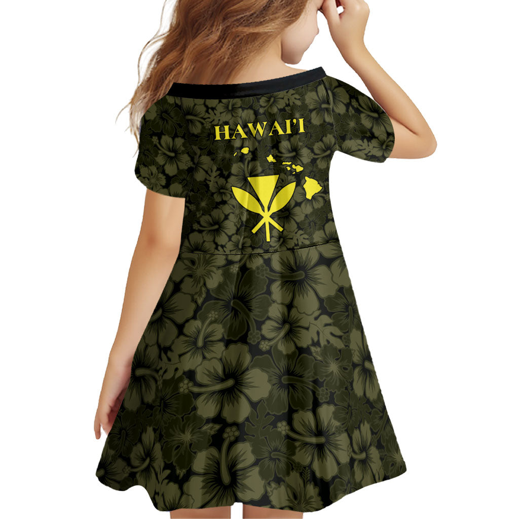 Hawaii Lei Kamehameha Family Matching Tank Maxi Dress and Hawaiian Shirt Melemele Seamless Pattern Hibiscus Flower LT9 - Polynesian Pride