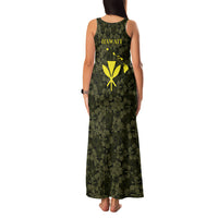 Hawaii Lei Kamehameha Family Matching Tank Maxi Dress and Hawaiian Shirt Melemele Seamless Pattern Hibiscus Flower LT9 - Polynesian Pride