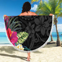 Hafa Adai Guam Beach Blanket Tropical Flowers Colorful Vibes LT9 - Polynesian Pride