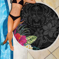 Hafa Adai Guam Beach Blanket Tropical Flowers Colorful Vibes LT9 - Polynesian Pride