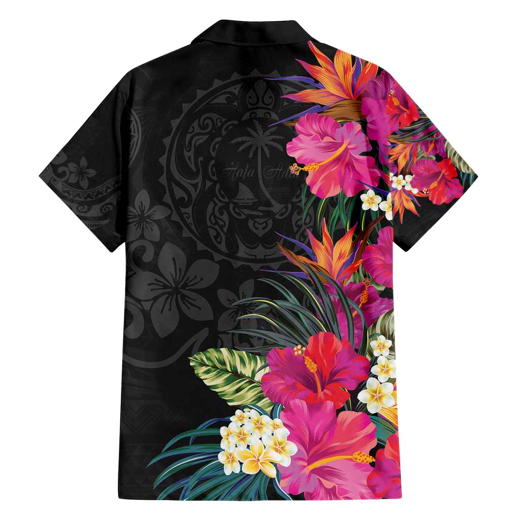 Hafa Adai Guam Family Matching Tank Maxi Dress and Hawaiian Shirt Tropical Flowers Colorful Vibes LT9 - Polynesian Pride