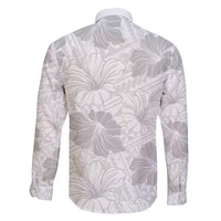Samoa Lotu Tamaiti Family Matching Short Sleeve Bodycon Dress and Hawaiian Shirt White Sun Day Beauty Hibiscus Ver01 LT9 - Polynesian Pride
