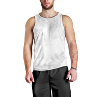 Samoa Lotu Tamaiti Men Tank Top White Sun Day Beauty Hibiscus Ver02