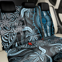 Polynesia Dashiki Back Car Seat Cover Polynesia and Africa Traditional Special Together Blue LT9 - Polynesian Pride