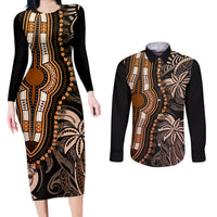polynesia-dashiki-couples-matching-long-sleeve-bodycon-dress-and-long-sleeve-button-shirts-polynesia-and-africa-traditional-special-together-gold