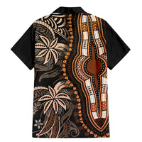 Polynesia Dashiki Family Matching Mermaid Dress and Hawaiian Shirt Polynesia and Africa Traditional Special Together Gold LT9 - Polynesian Pride
